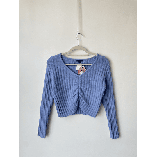 Sweater celeste. Talla: xxs