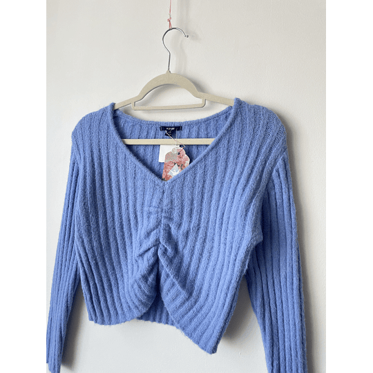 Sweater celeste. Talla: xxs