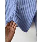 Sweater celeste. Talla: xxs 3
