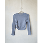 Sweater baby blue. Talla: S 1
