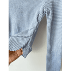Sweater baby blue. Talla: S 3