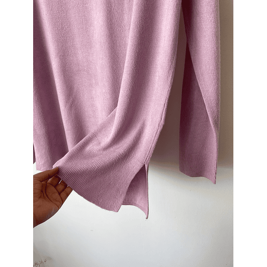 Sweater lila. Talla: L