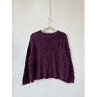 Sweater morado. Talla: S oversized 1