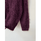 Sweater morado. Talla: S oversized 3