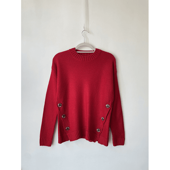Sweater botones. Talla. M