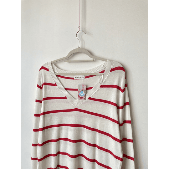 Sweater rayas. Talla: M Holgado