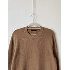 Sweater camel largo. Talla: M 2