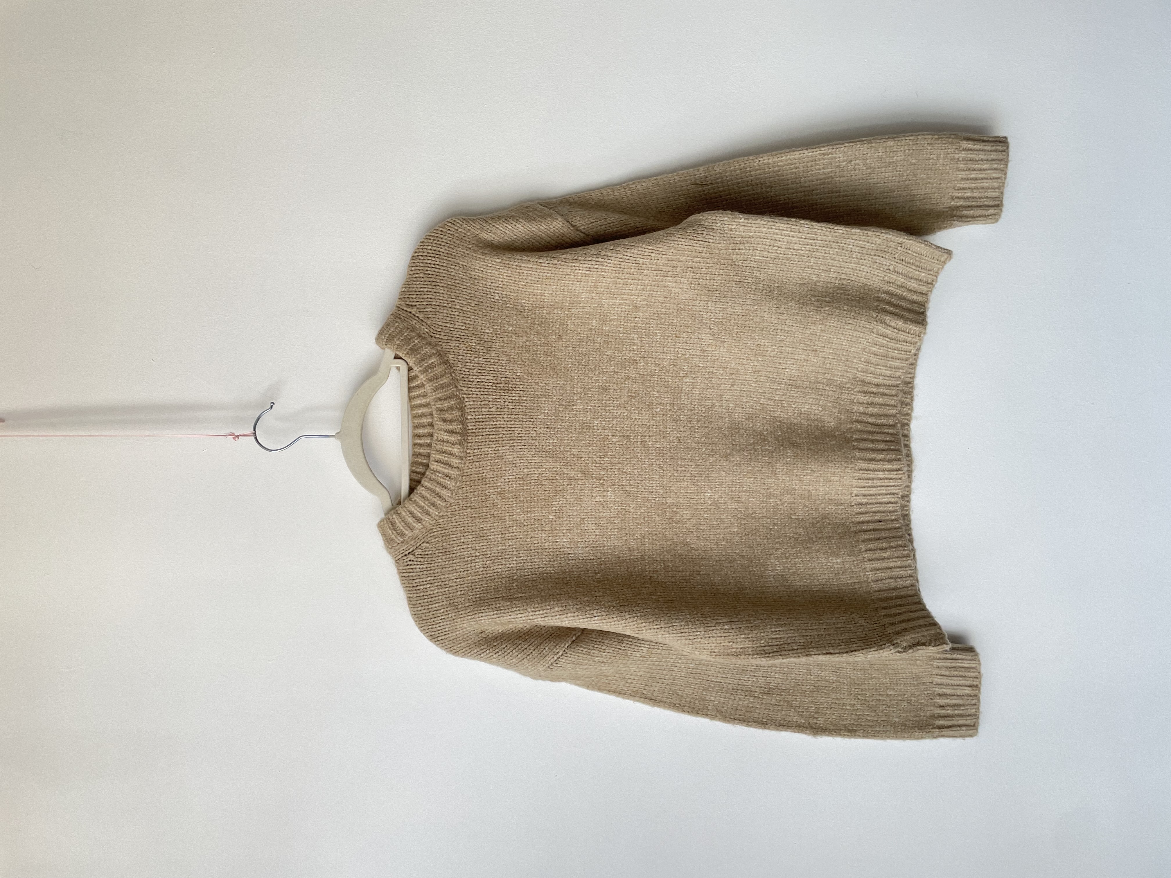 Sweater camel. Talla: S 1