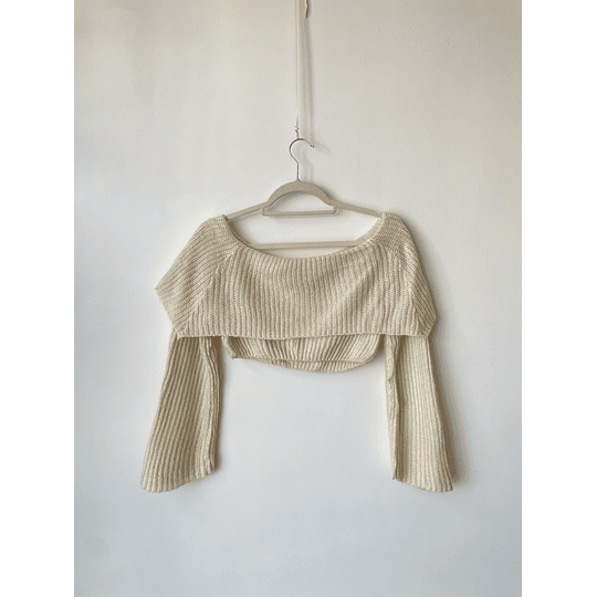 Sweater crop. Talla: S