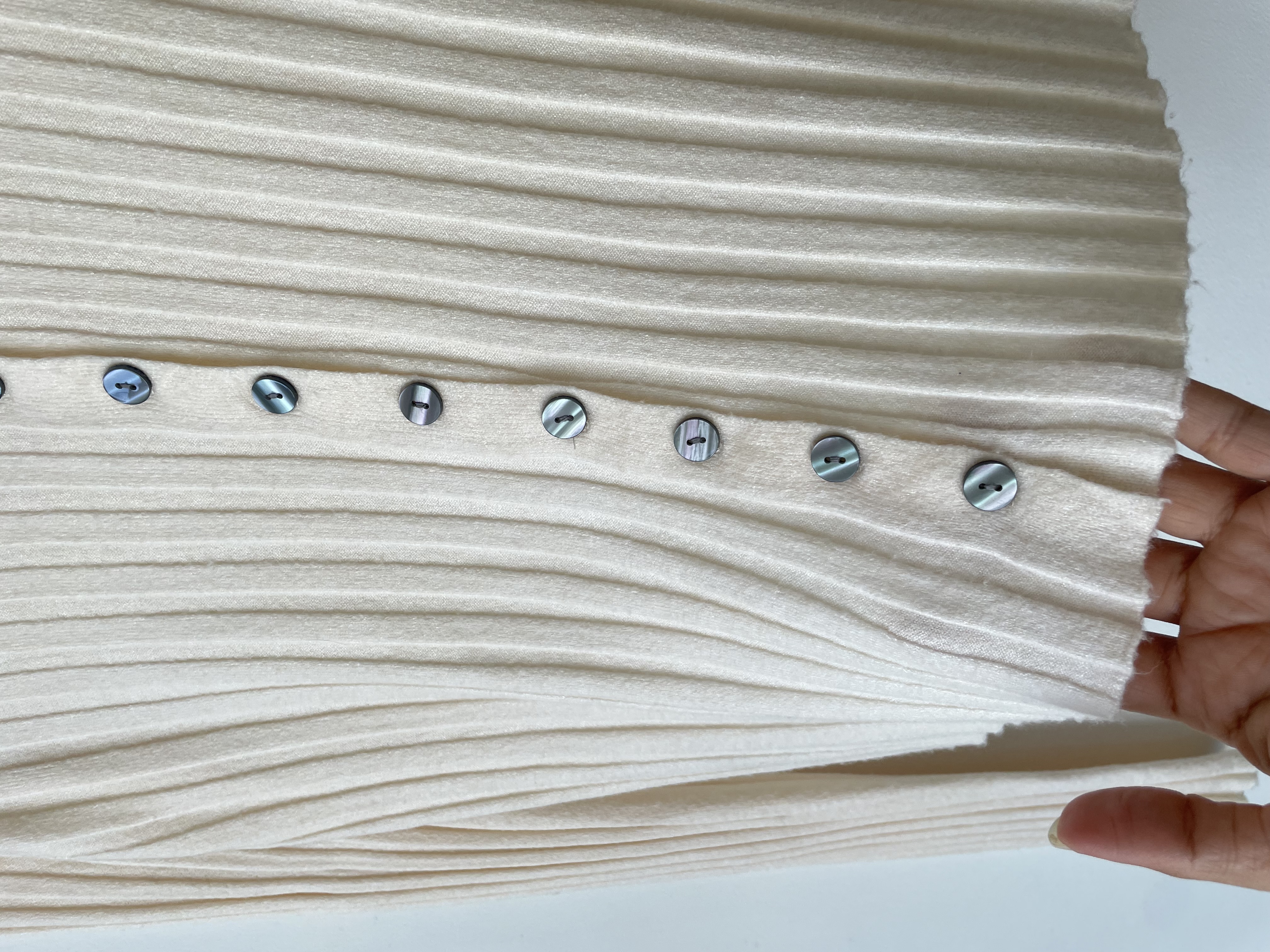 Cardigan crema. Talla: S 2