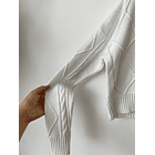 Sweater blanco. Talla: S 3