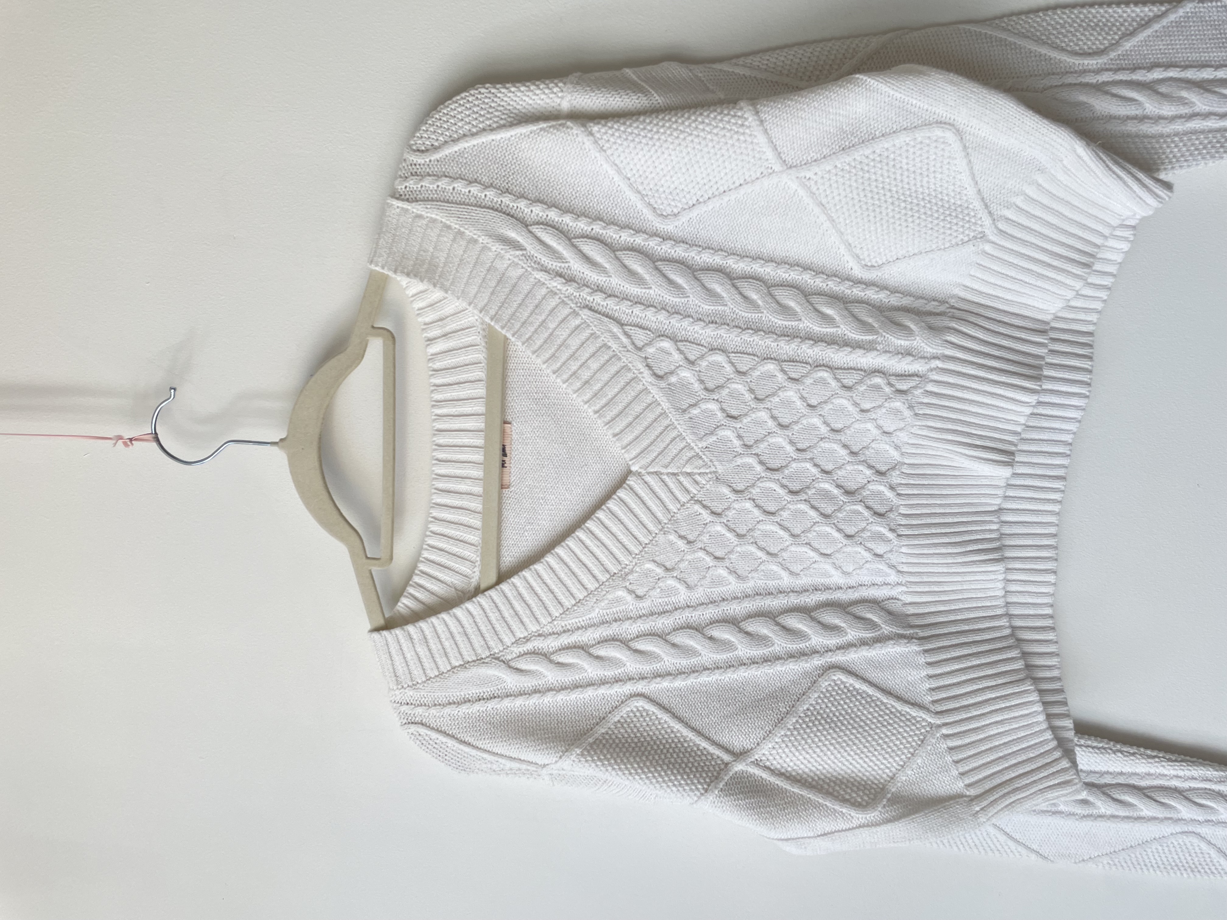 Sweater blanco. Talla: S 2
