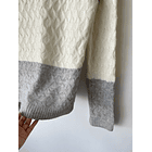 Sweater tricolor. Talla: L 3