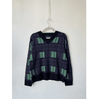 Sweater tartá. Talla: S/M 1