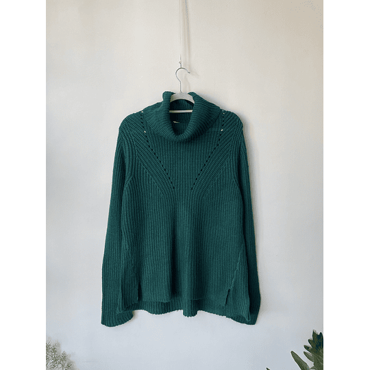Sweater tortuga. Talla: XL
