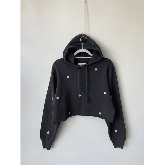 Polerón margaritas . Talla: S