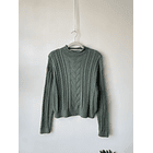 Sweater verde. Talla: S holgado 1