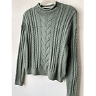 Sweater verde. Talla: S holgado 4