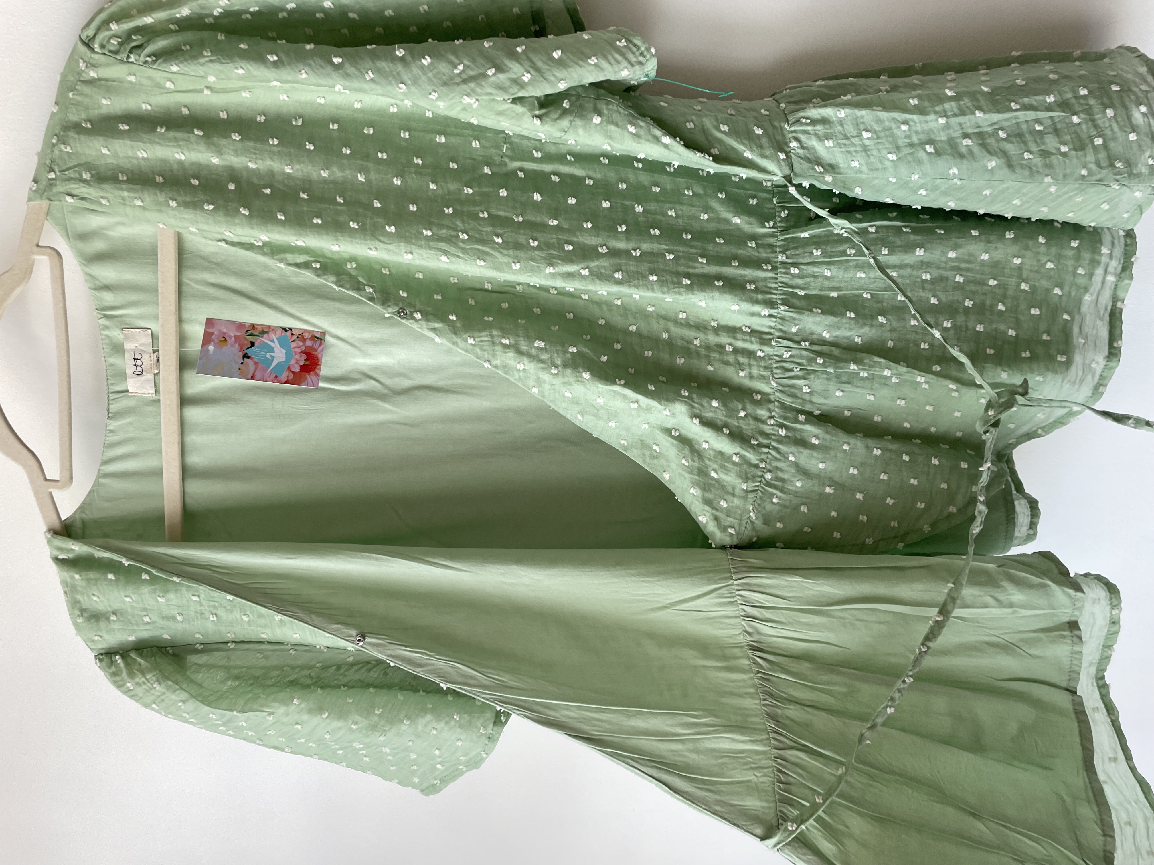 Blusa verde. Talla: XL 3