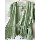 Blusa verde. Talla: XL 3