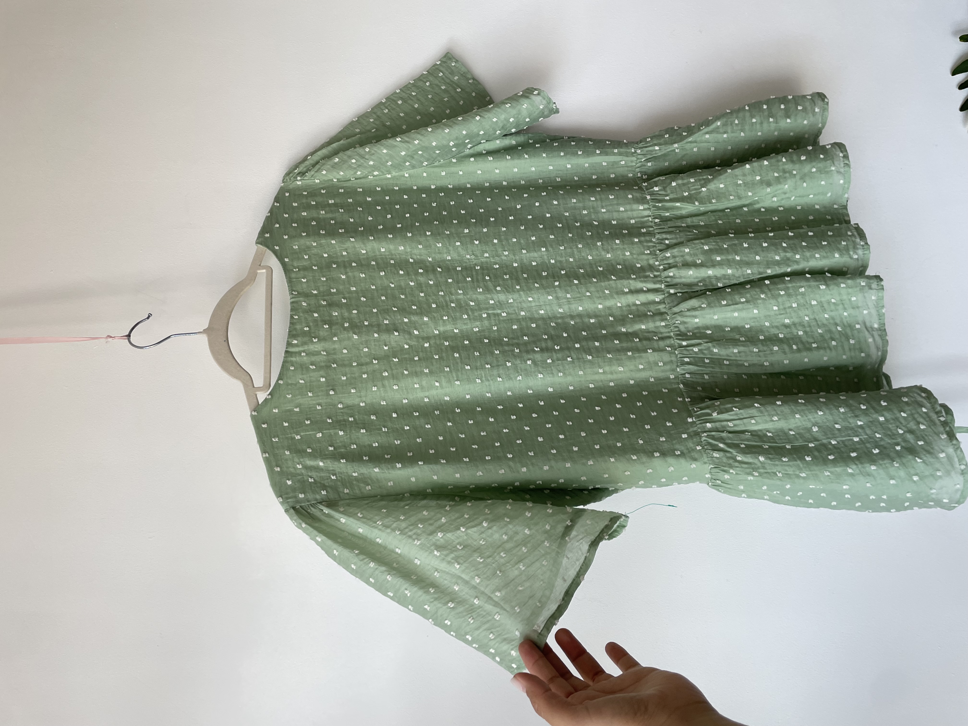 Blusa verde. Talla: XL 5