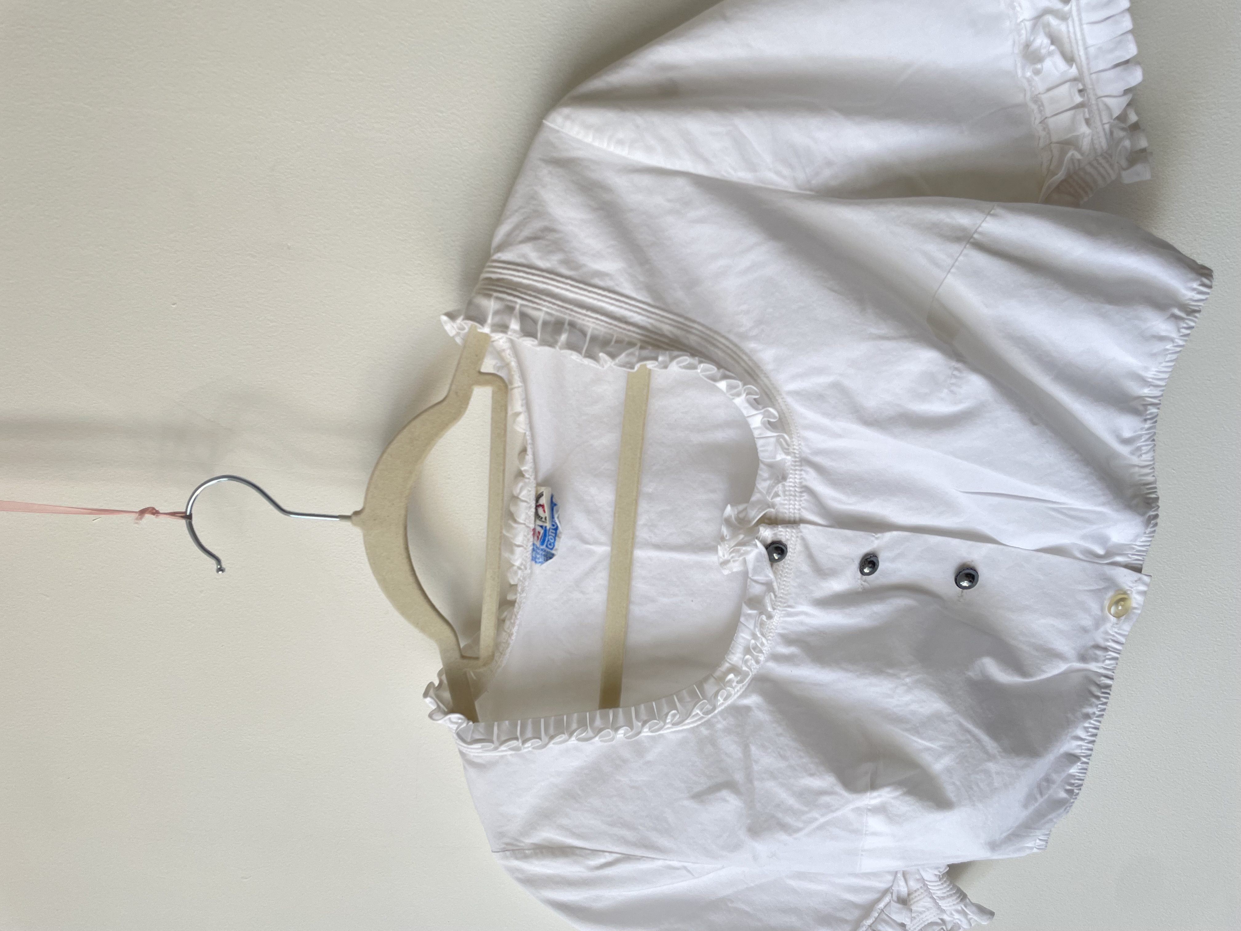 Crop blanco. Talla: 44 (S) 2