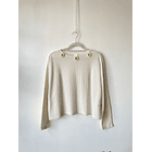 Sweater flores. Talla: M/L 1