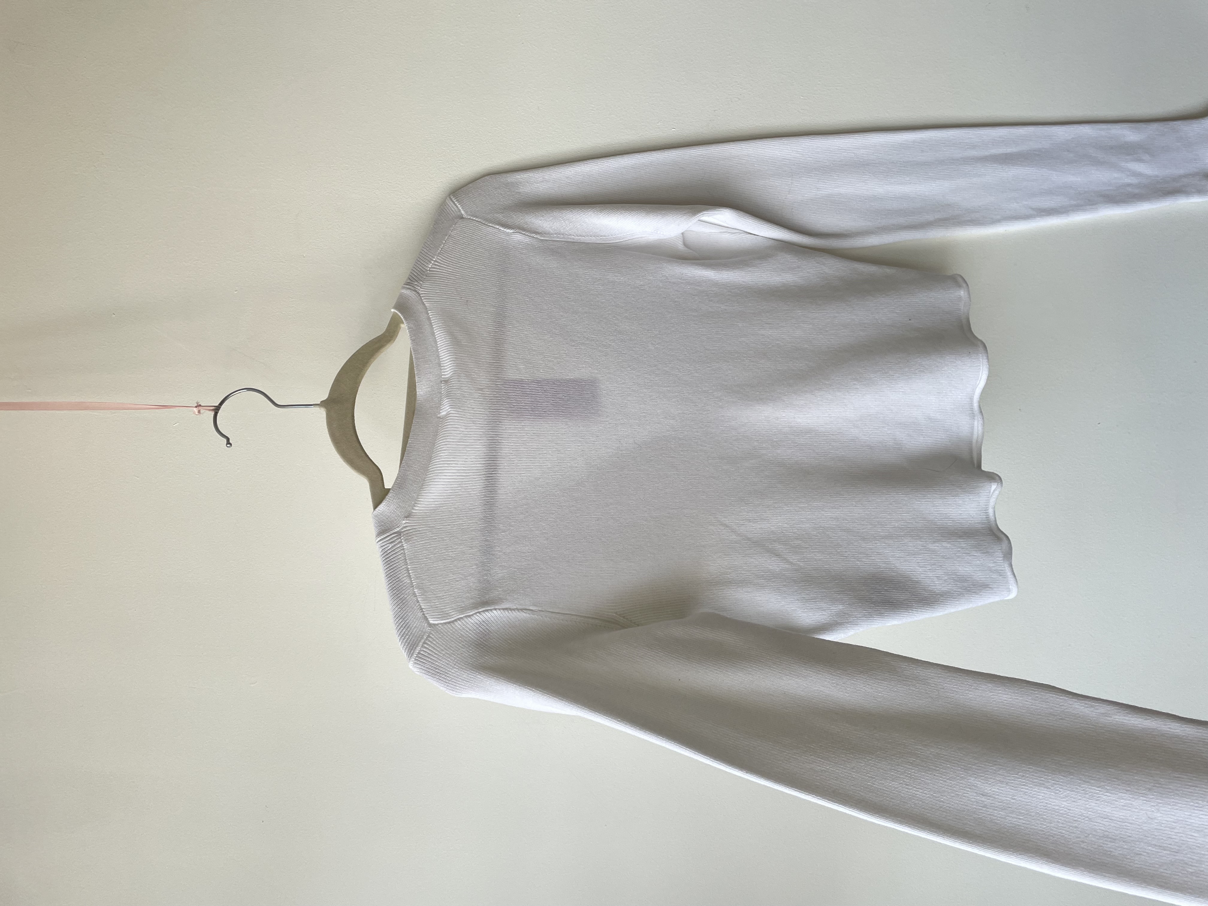 Cardigan blanco. Talla: S 2