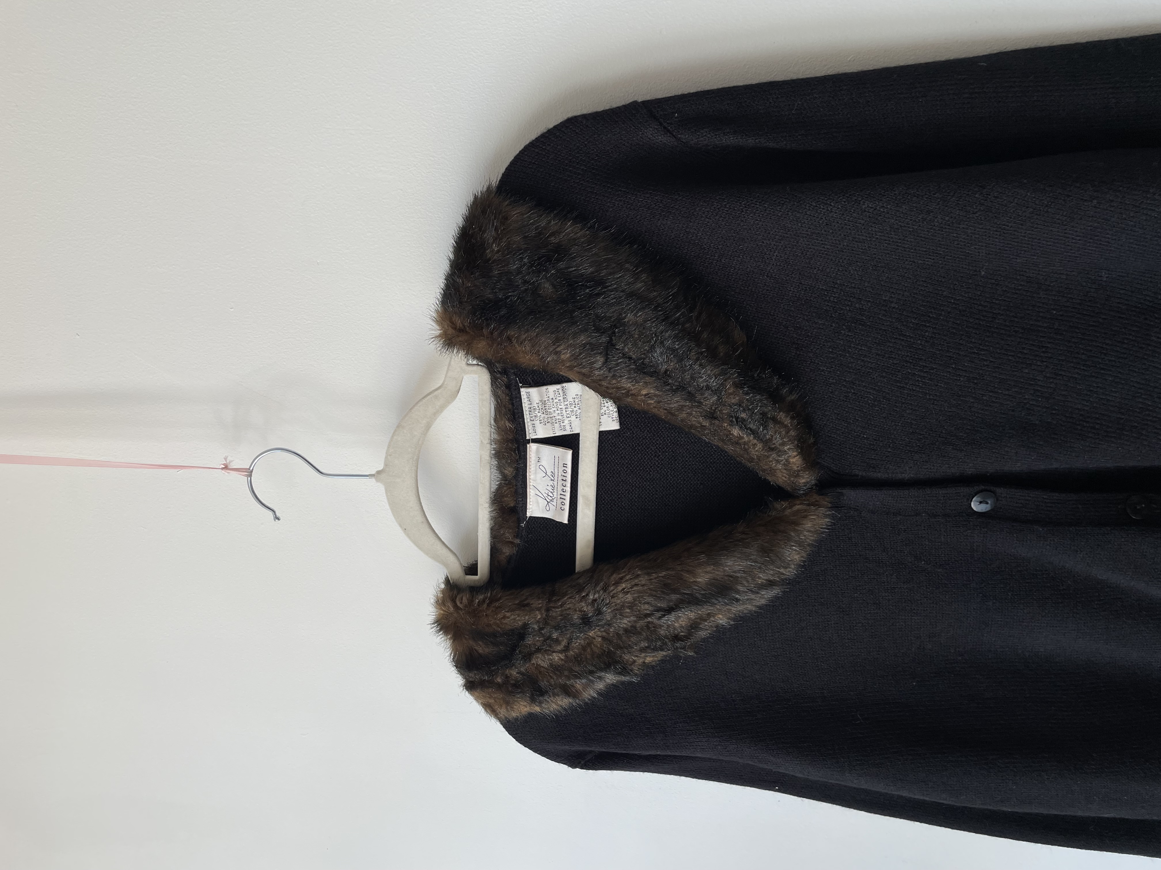 Cardigan peludo. Talla: XL 2