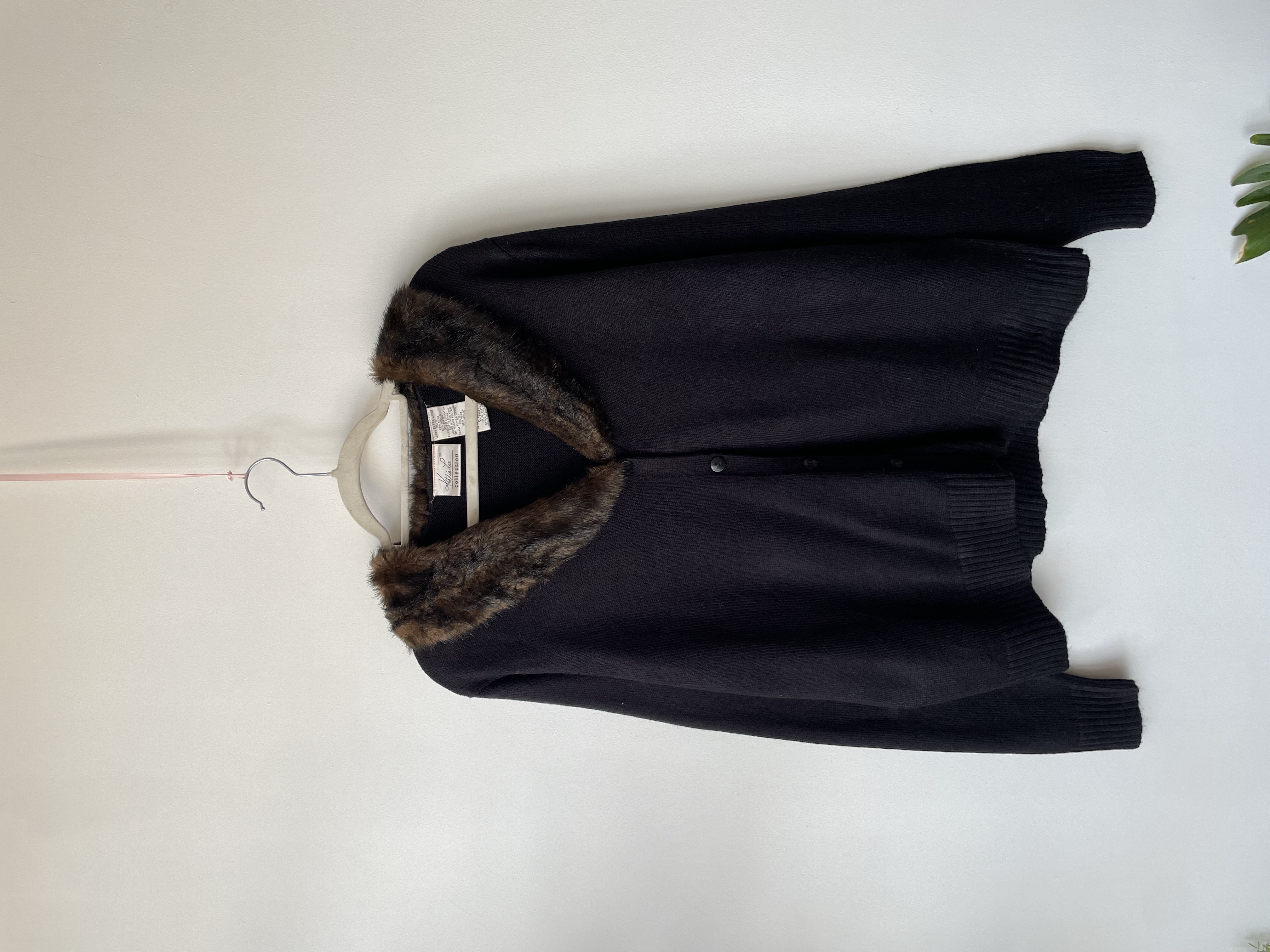 Cardigan peludo. Talla: XL 1