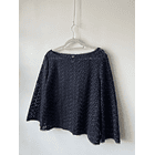 Blusa Macramé. Talla: L 3