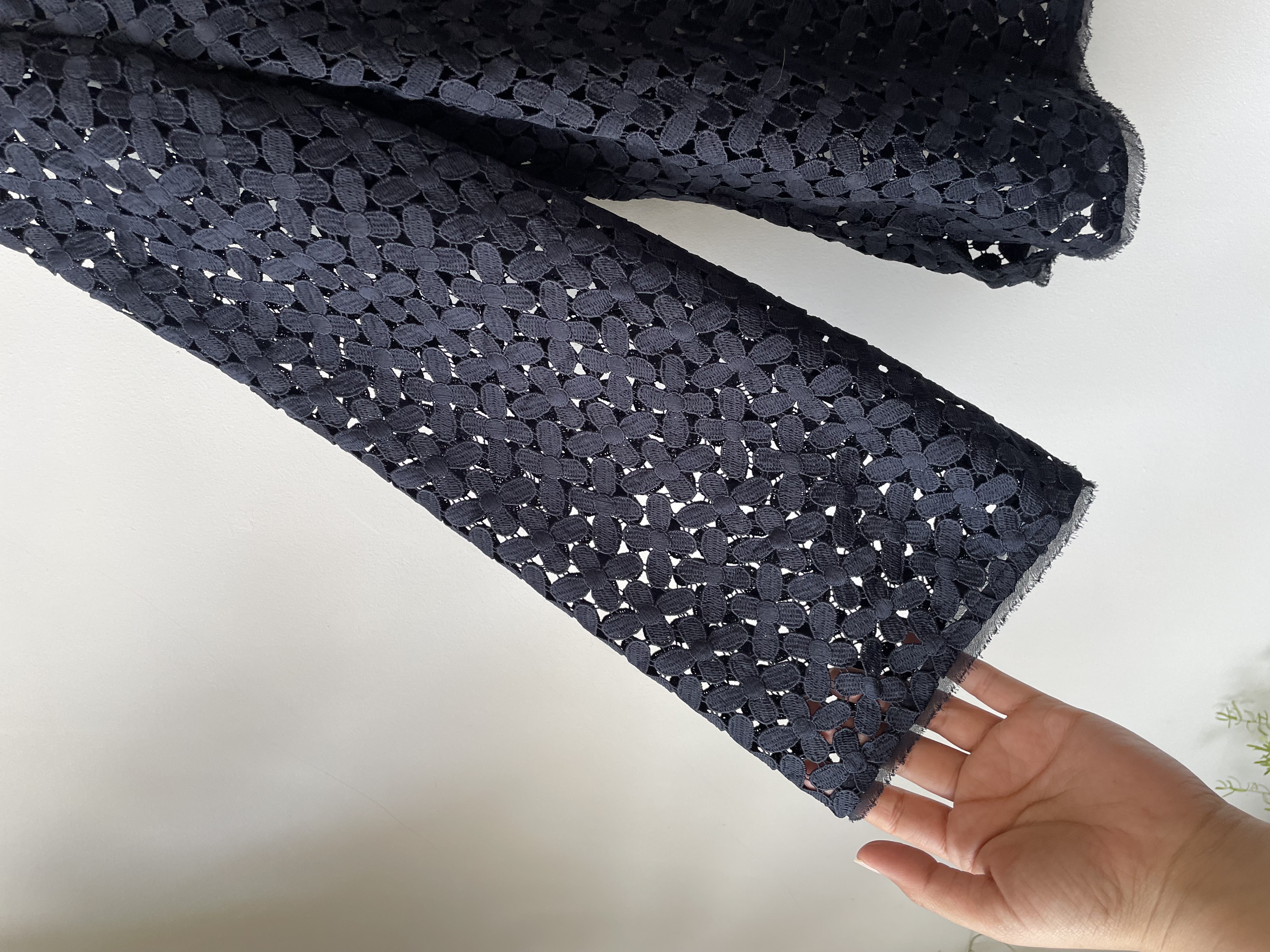 Blusa Macramé. Talla: L 2