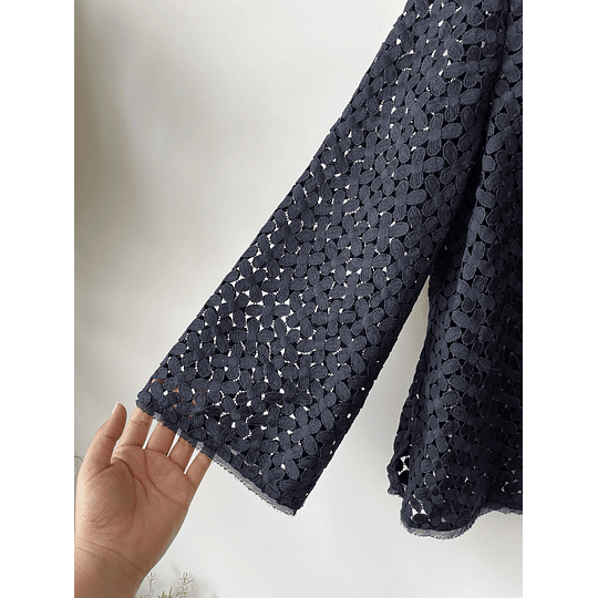 Blusa Macramé. Talla: L