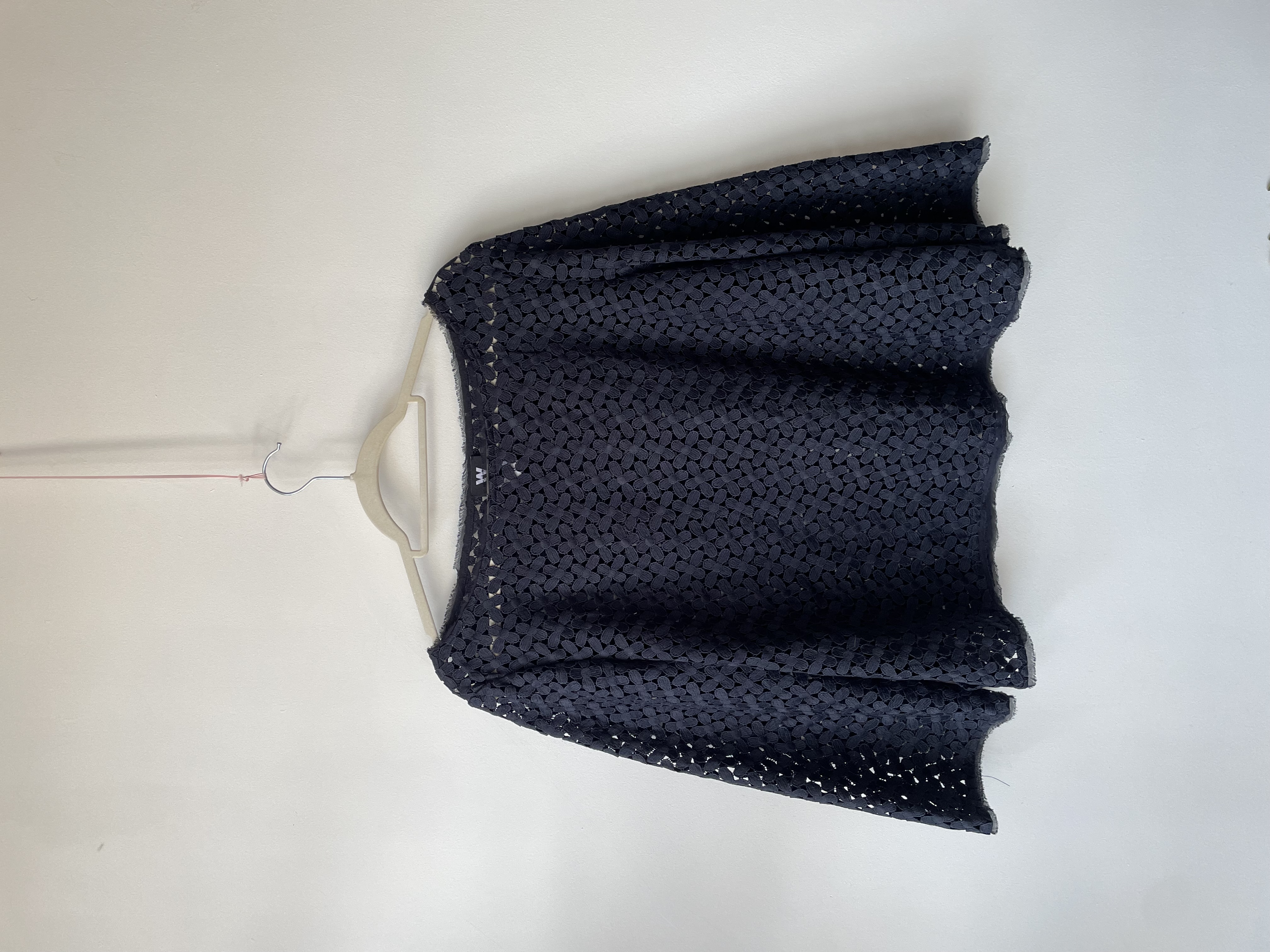 Blusa Macramé. Talla: L 1