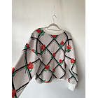 Sweater rombos. Talla: S holgado 2