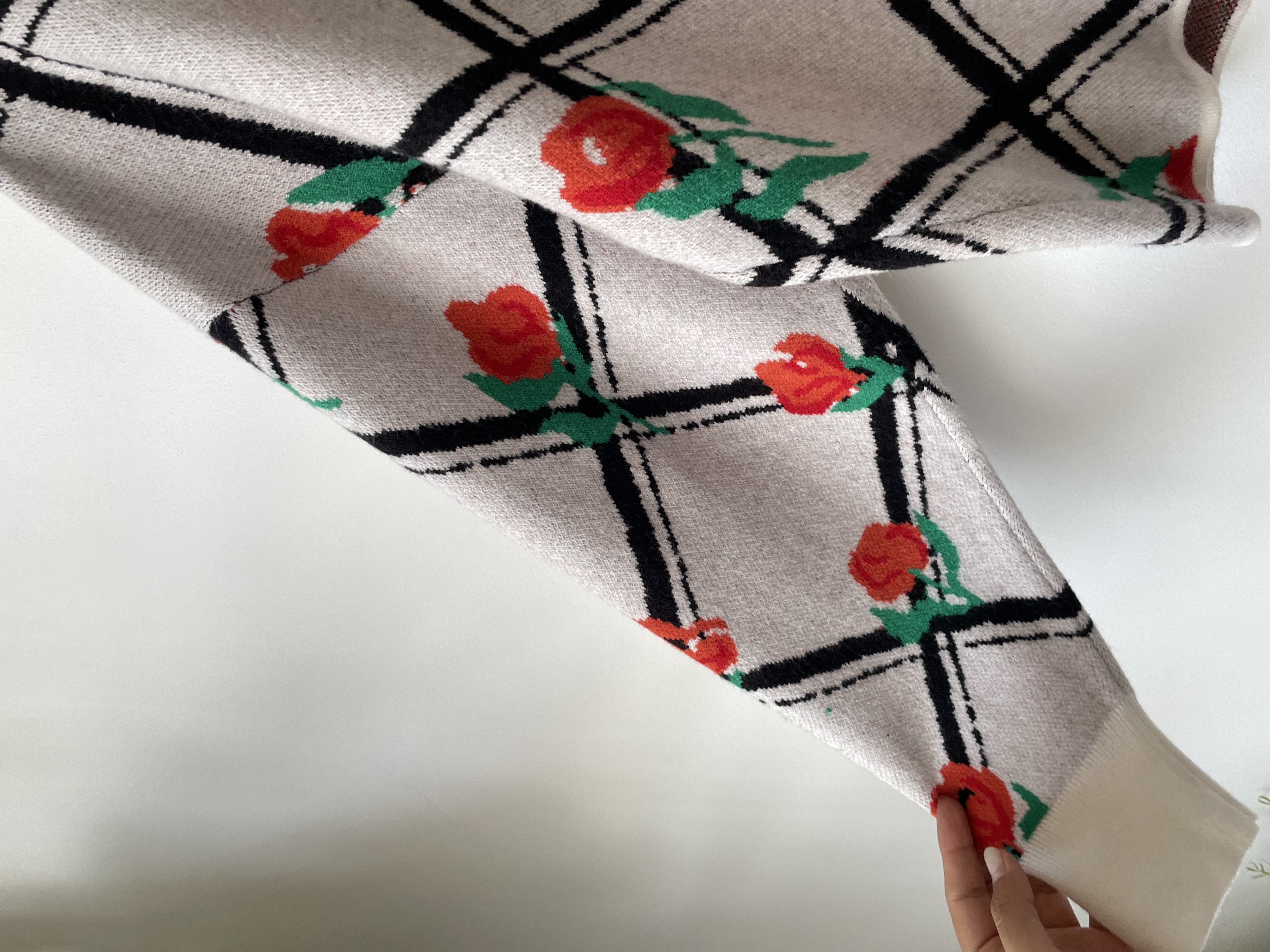 Sweater rombos. Talla: S holgado 3