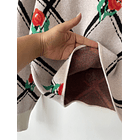 Sweater rombos. Talla: S holgado 4