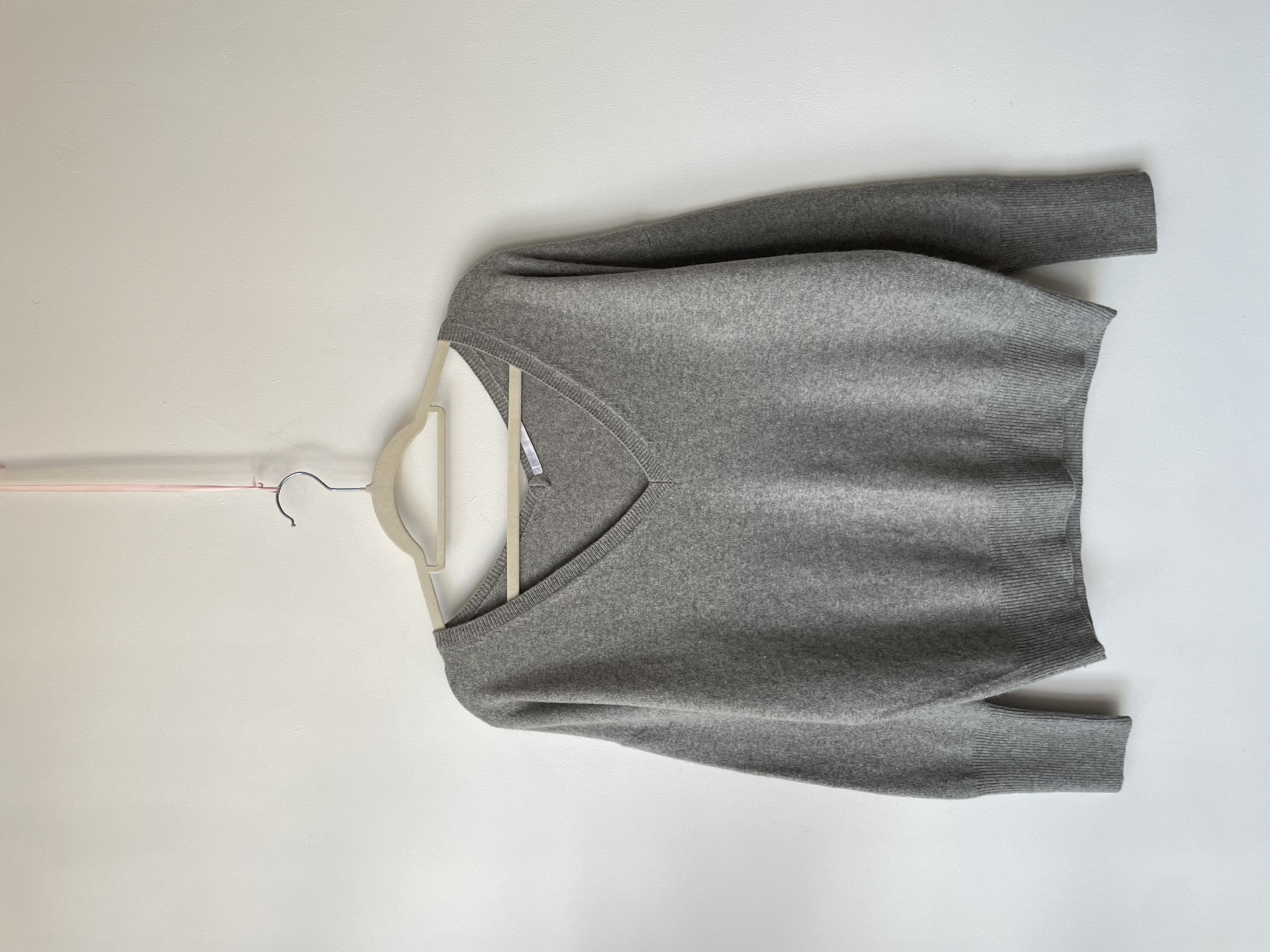 Sweater cachemir gris. Talla: S 1