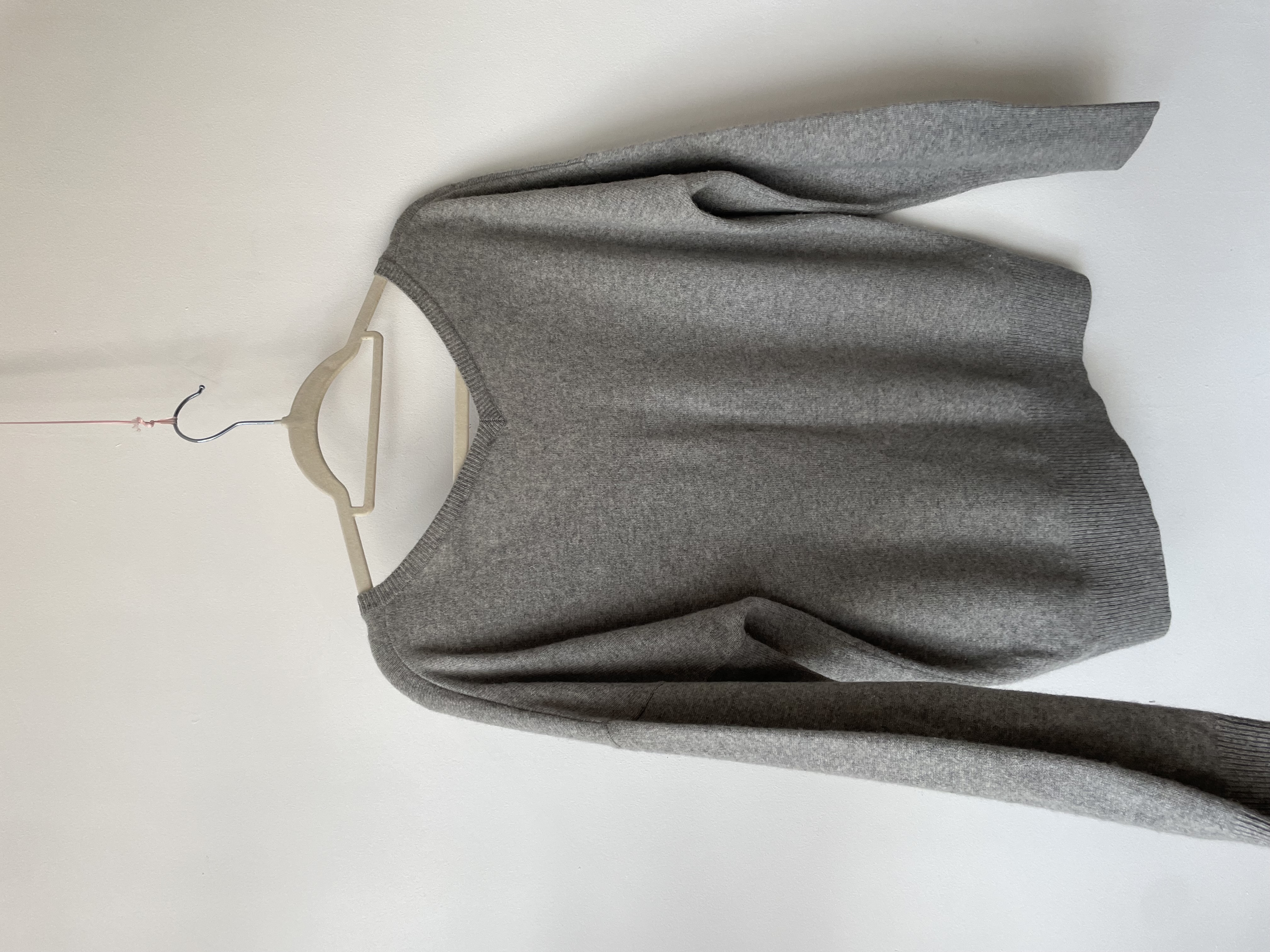 Sweater cachemir gris. Talla: S 4