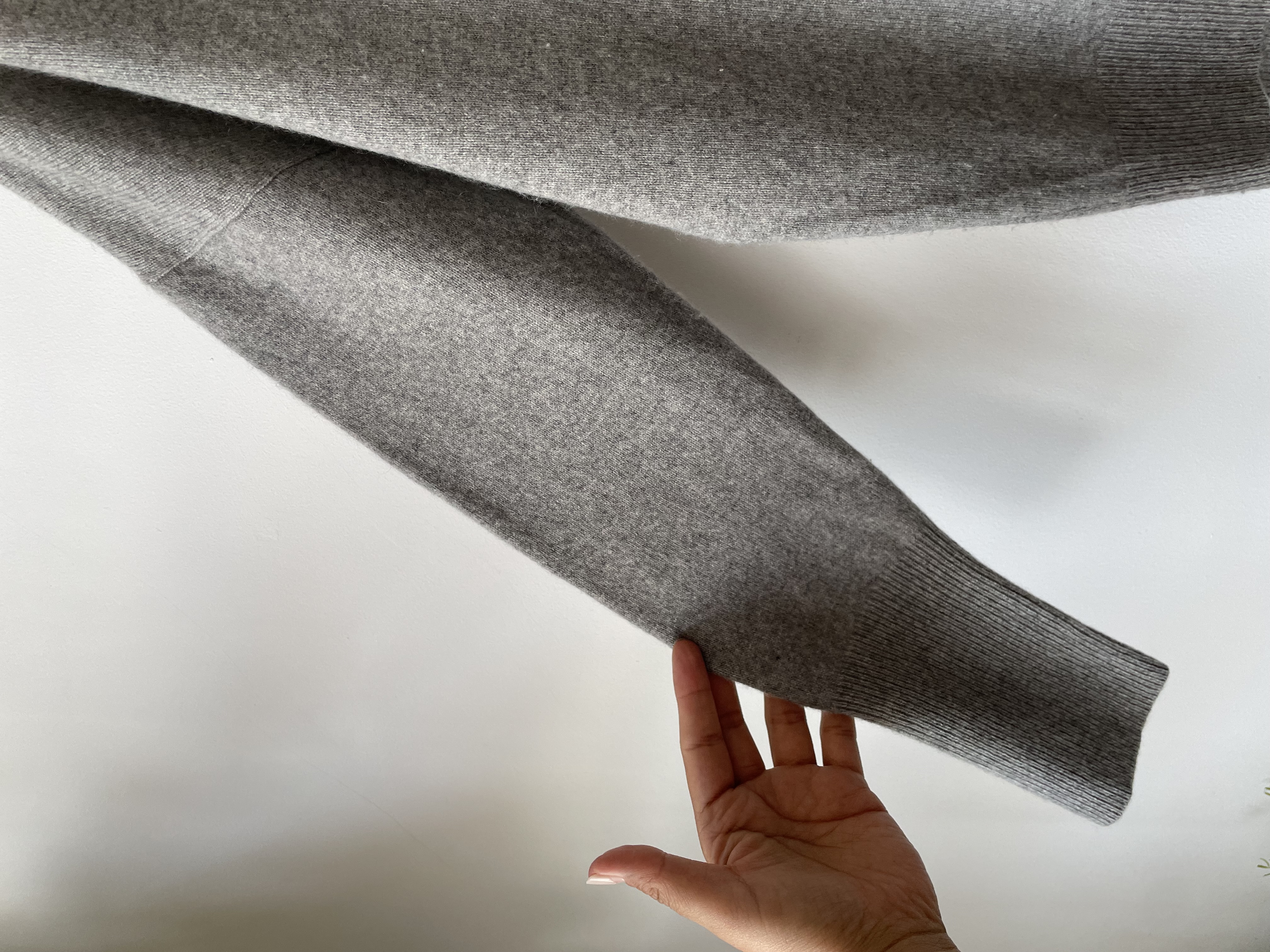 Sweater cachemir gris. Talla: S 5