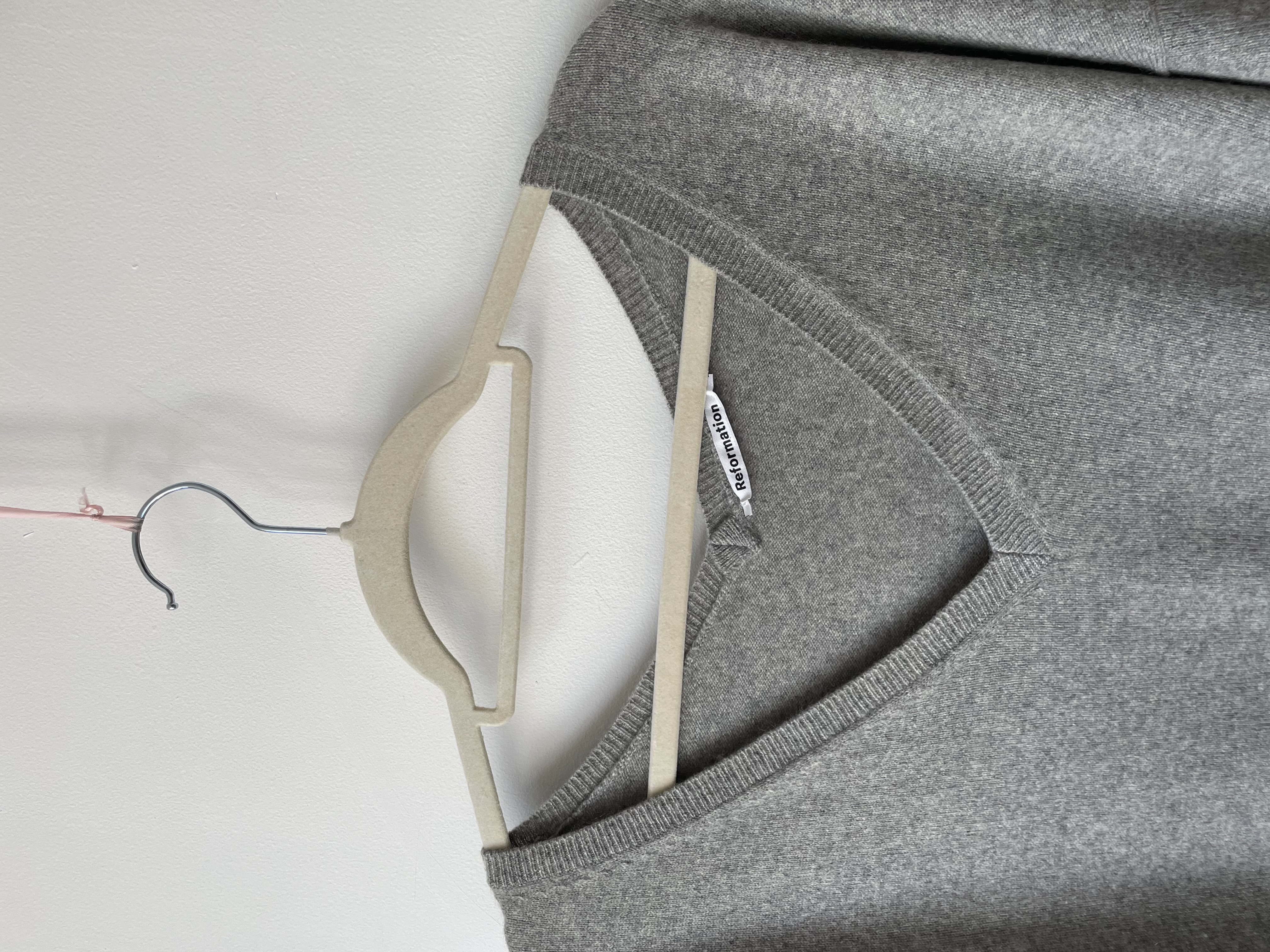 Sweater cachemir gris. Talla: S 2