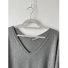 Sweater cachemir gris. Talla: S 2