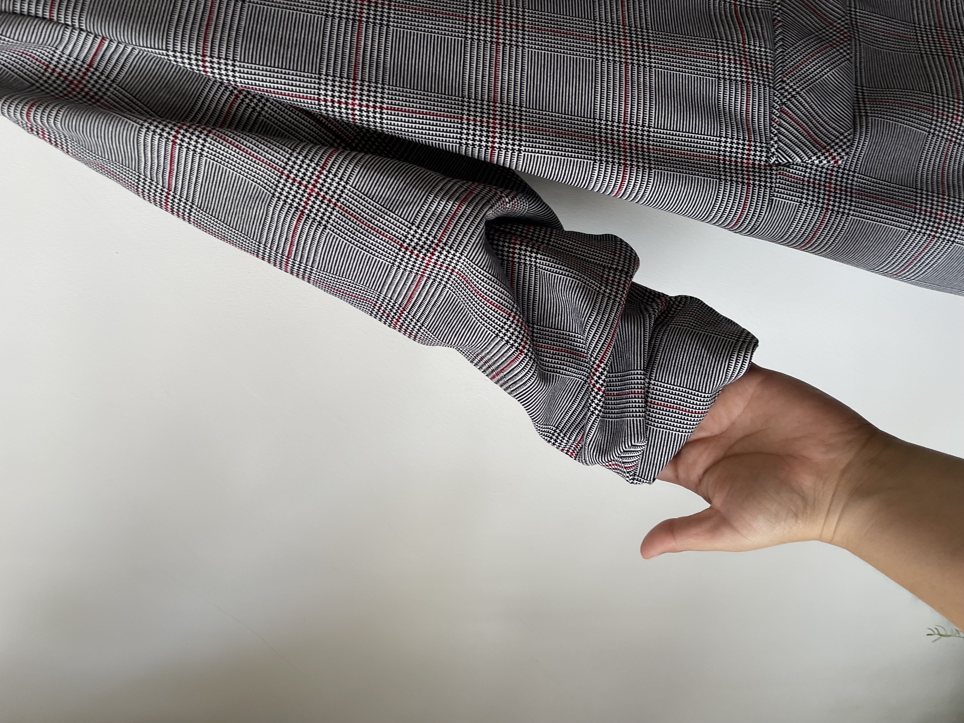 Blazer tartán. Talla: XL  3