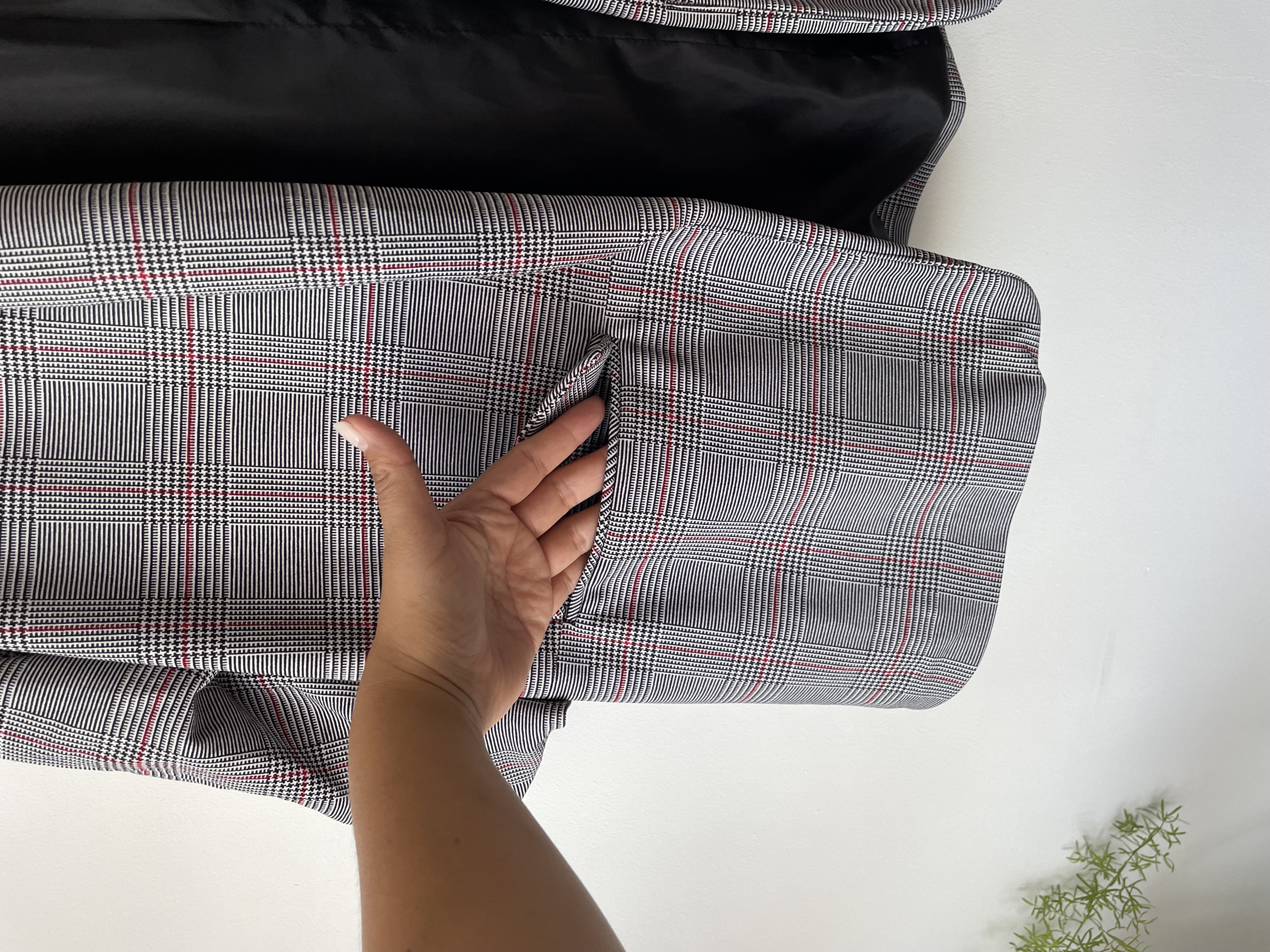 Blazer tartán. Talla: XL  4