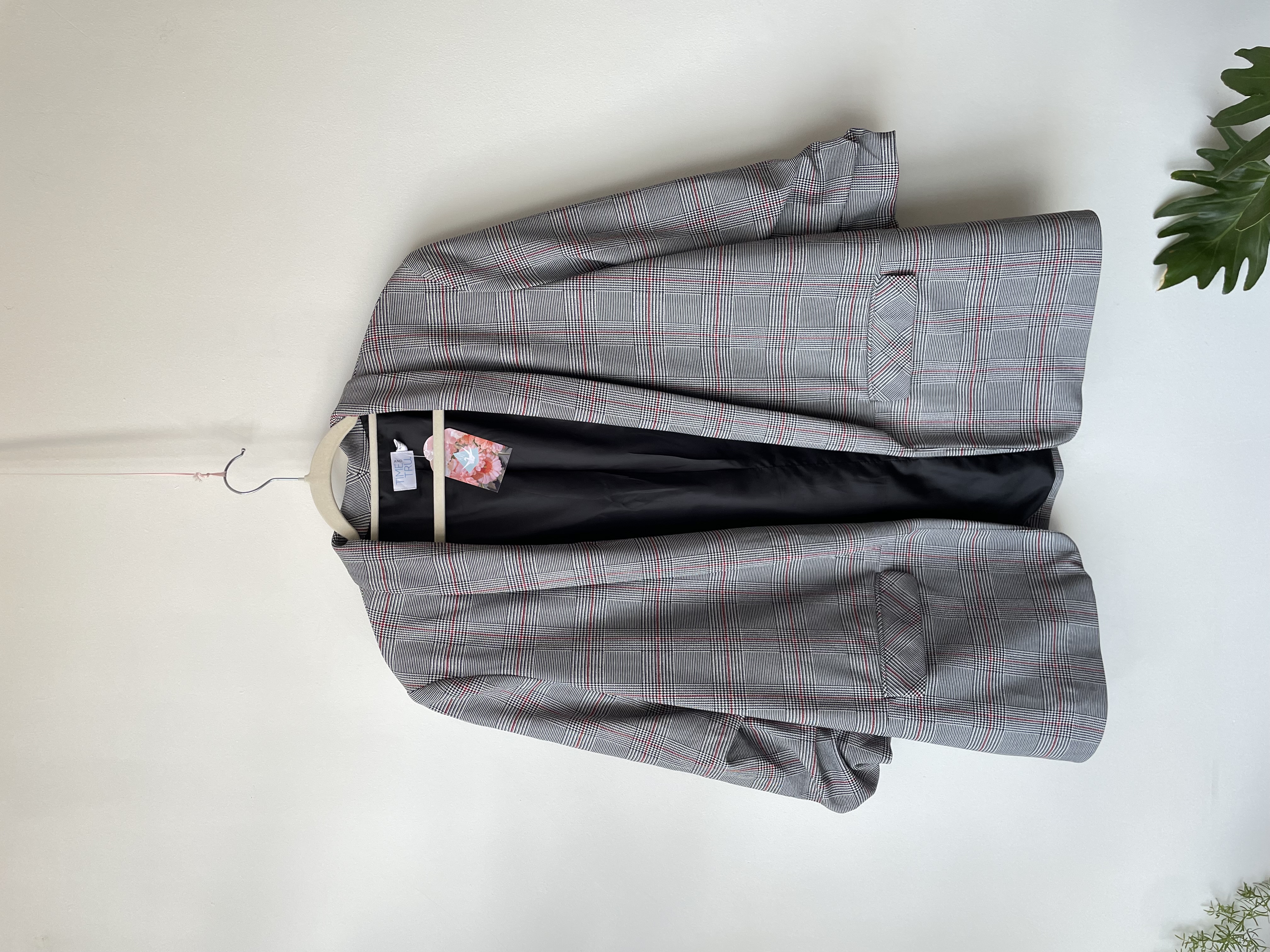 Blazer tartán. Talla: XL  1