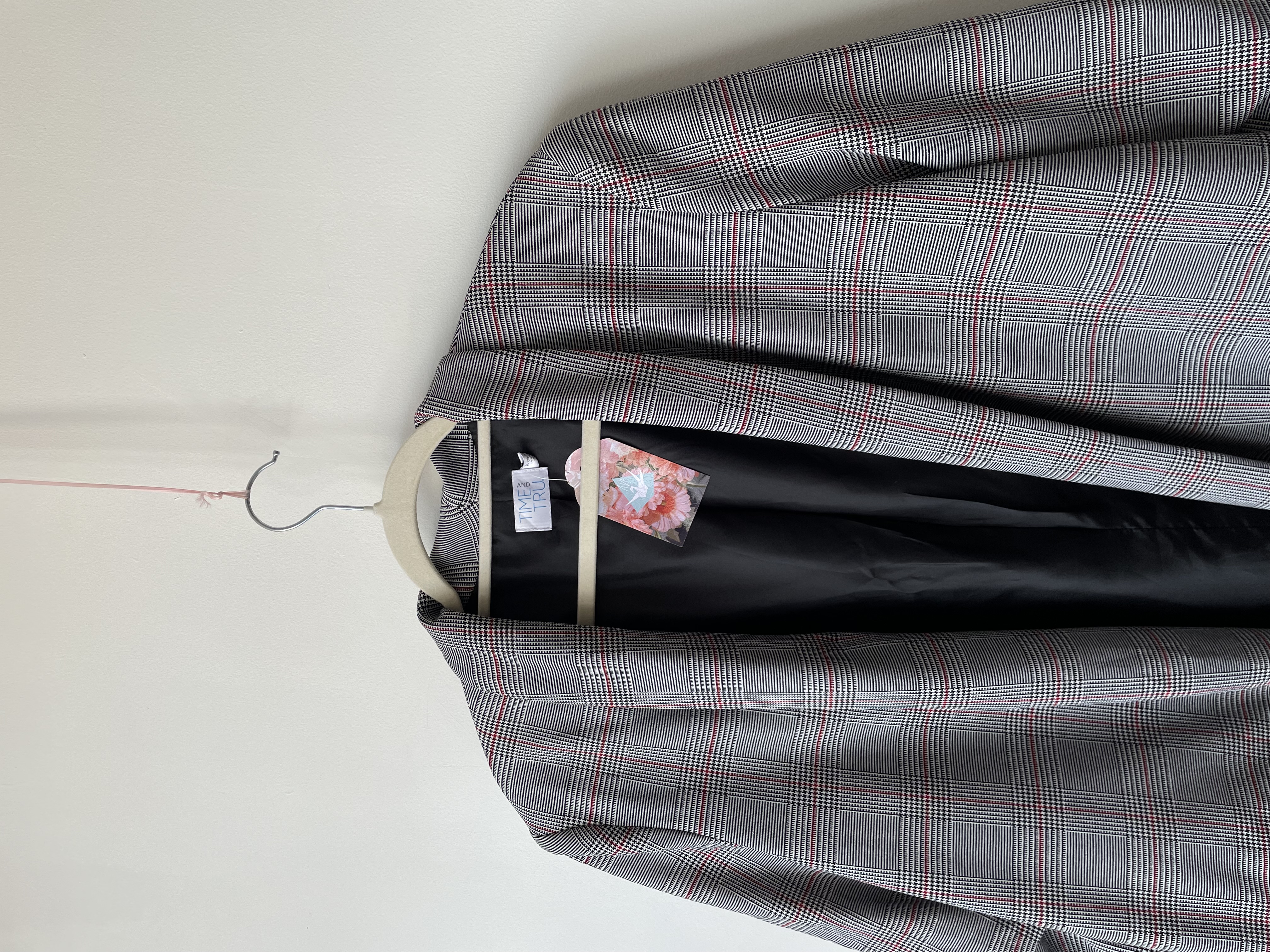 Blazer tartán. Talla: XL  5