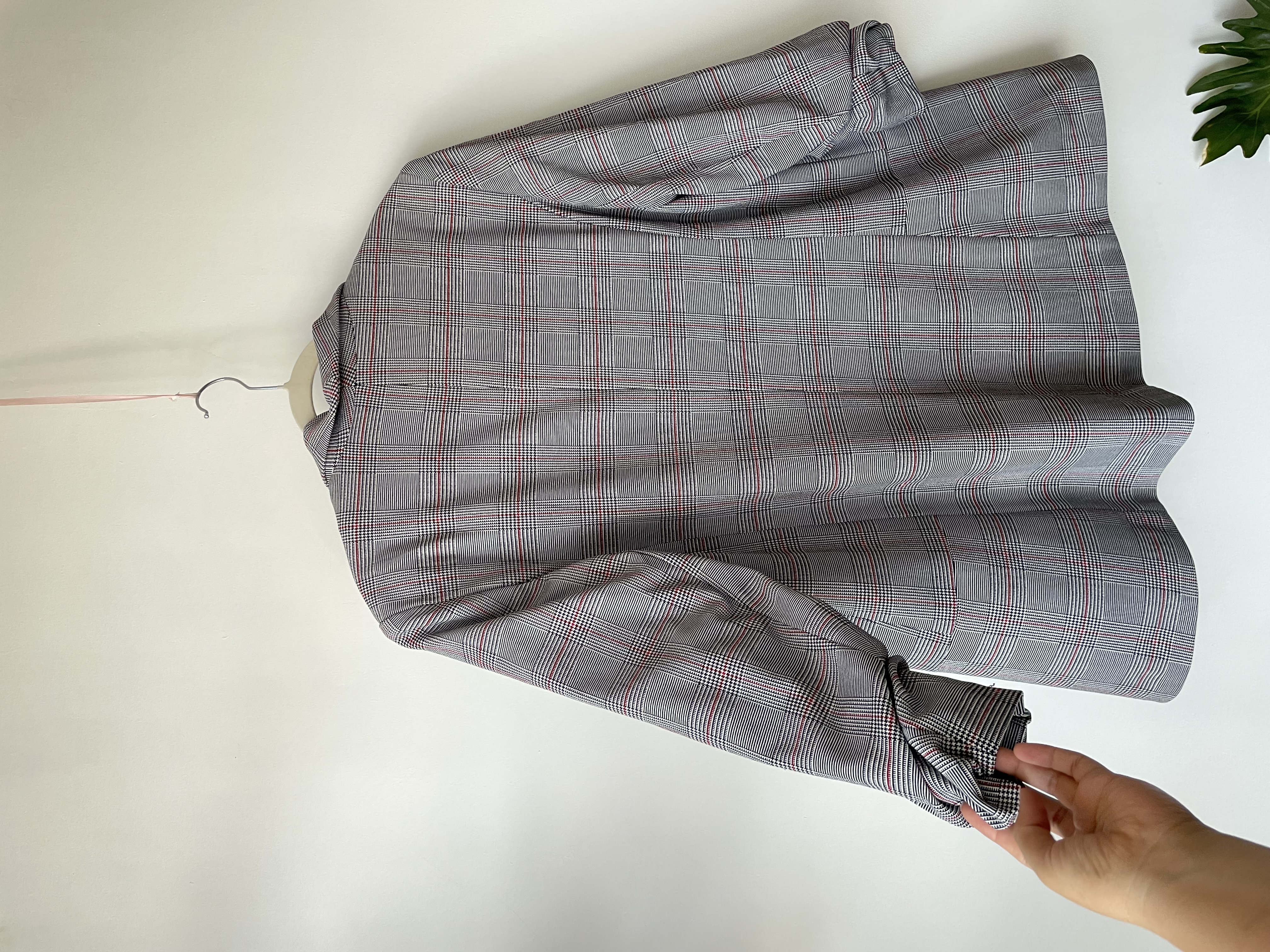 Blazer tartán. Talla: XL  6