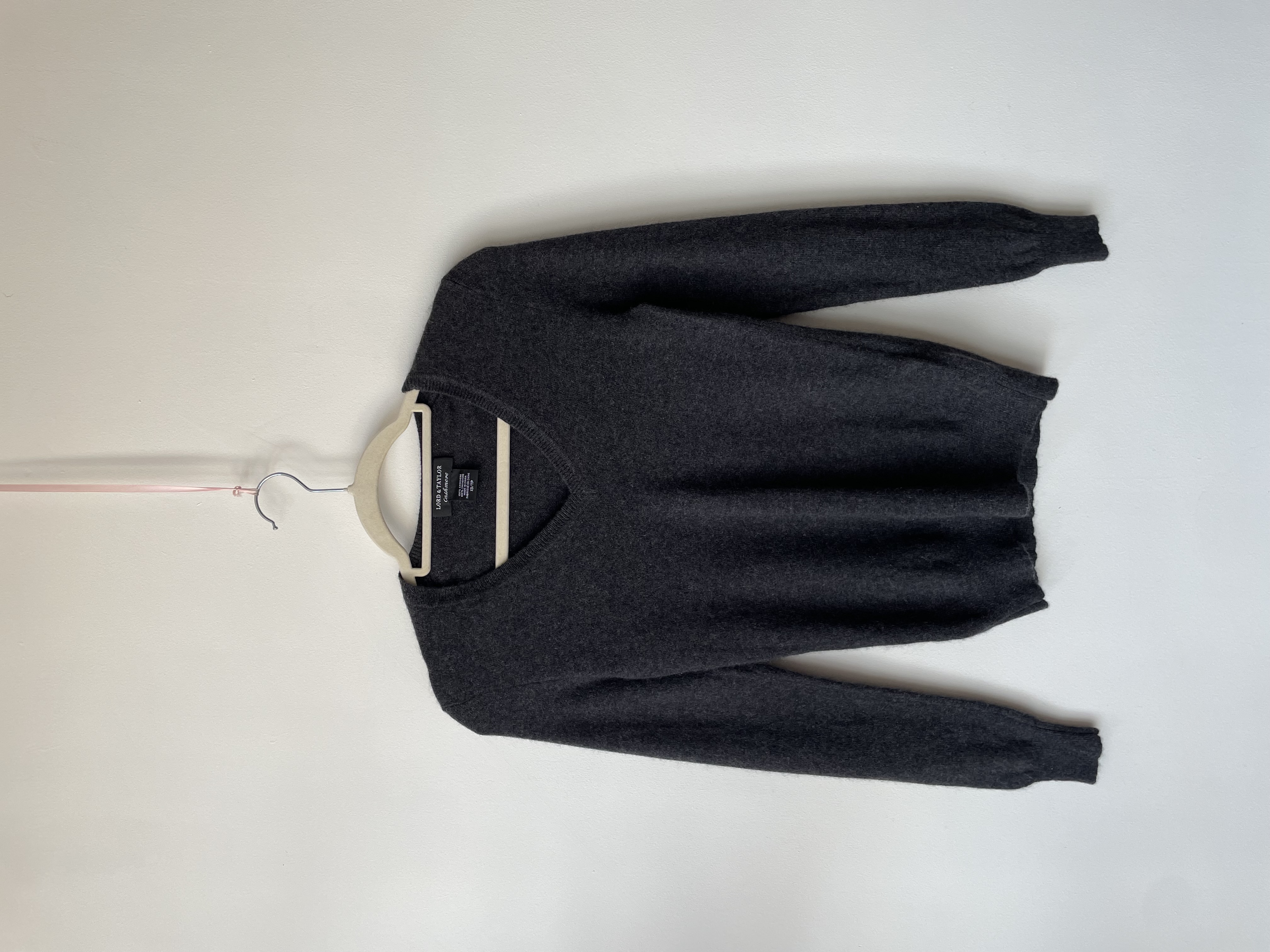 Sweater marengo cachemir. Talla: XS 1