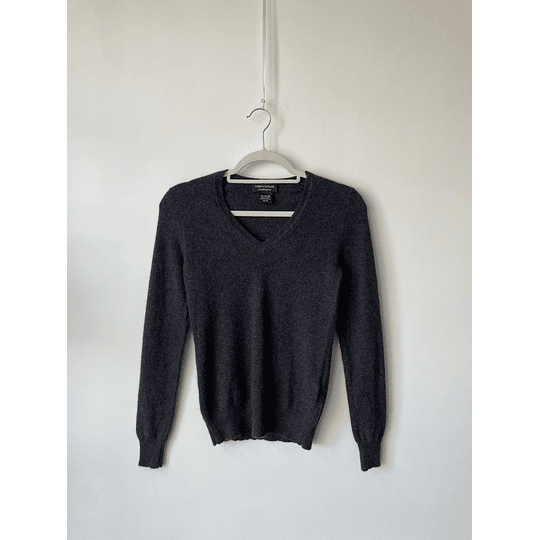Sweater marengo cachemir. Talla: XS