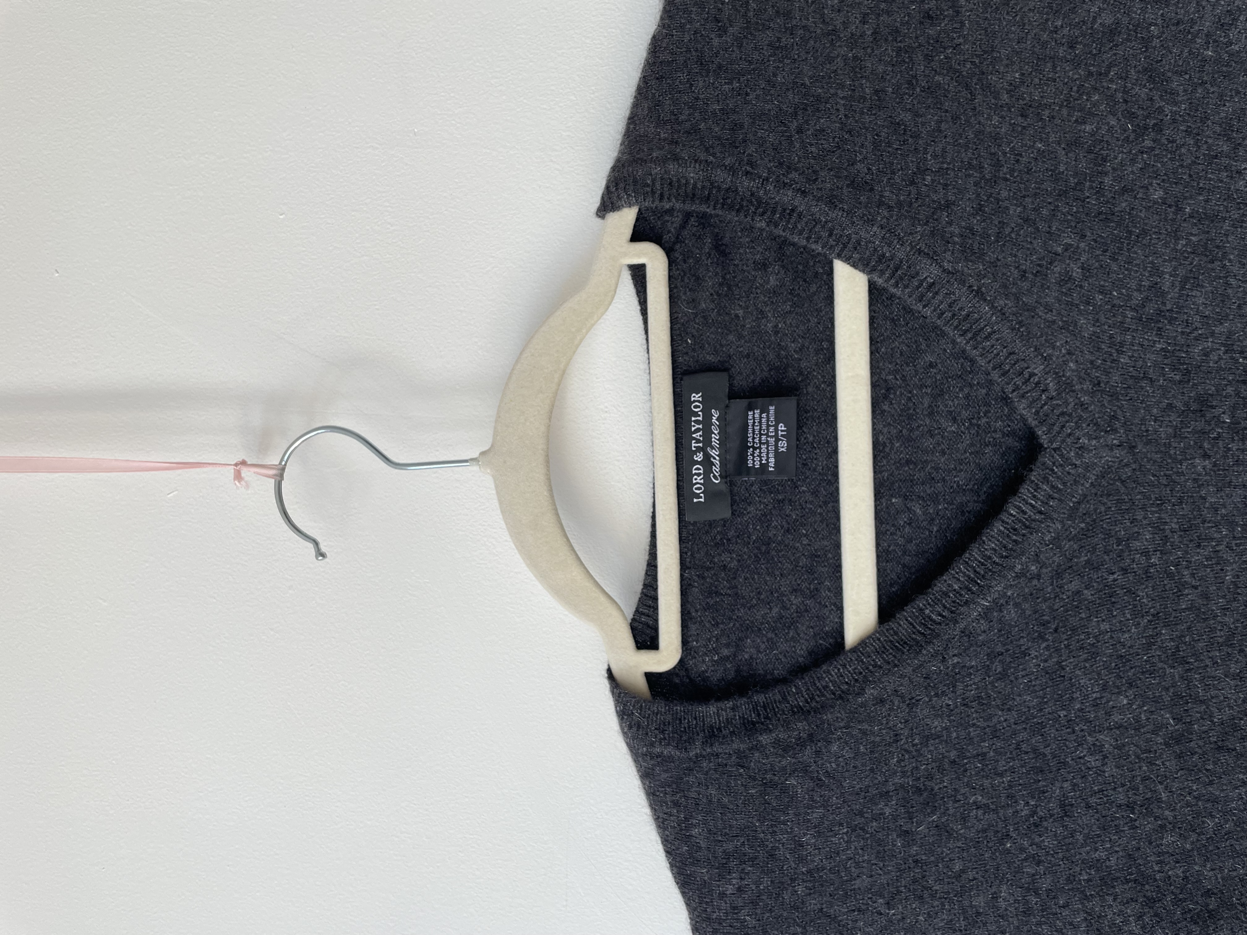 Sweater marengo cachemir. Talla: XS 2